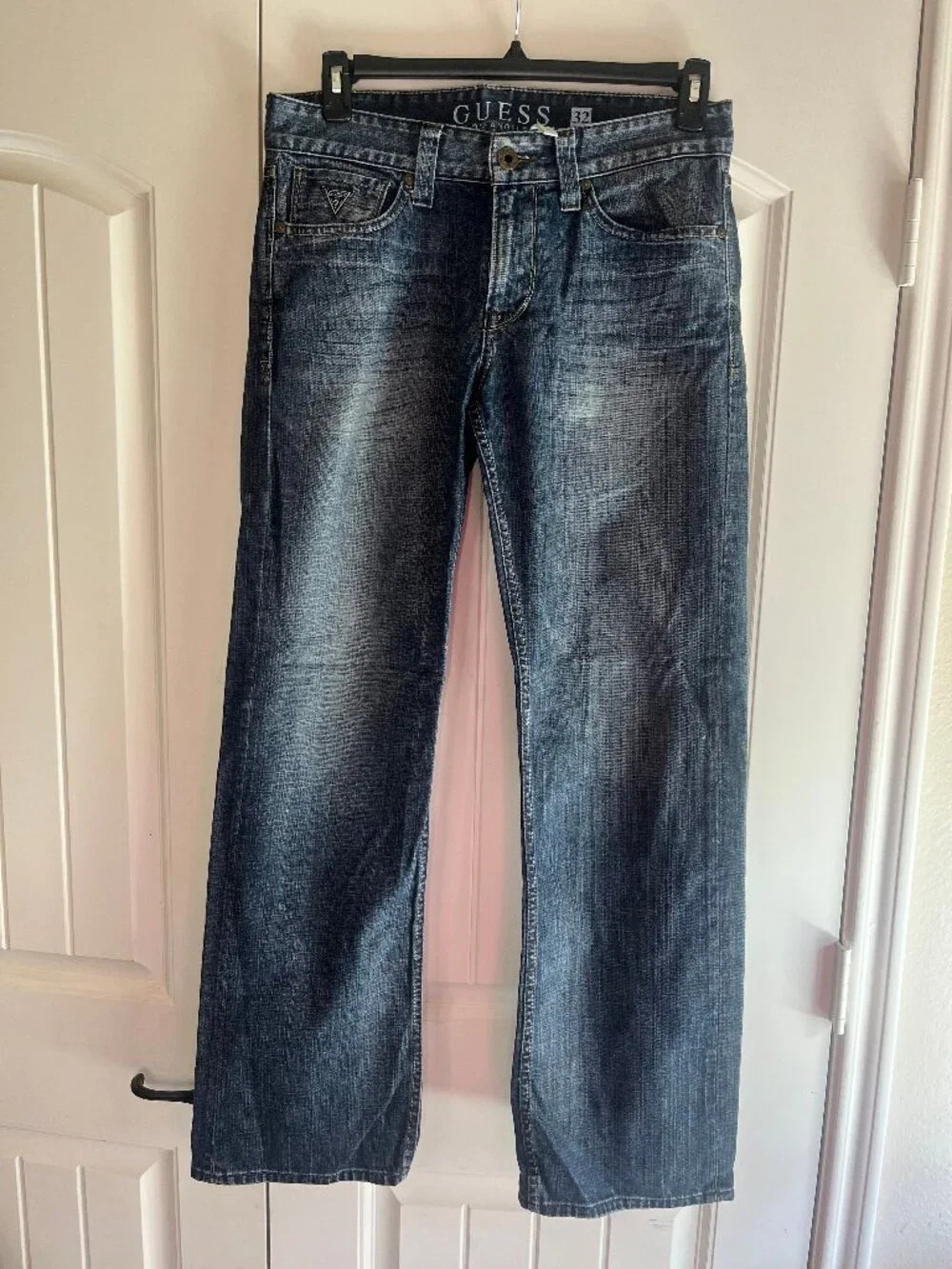 Guess Jeans Desmond Relaxed Fit Men's 32x32 Dark Wash Denim